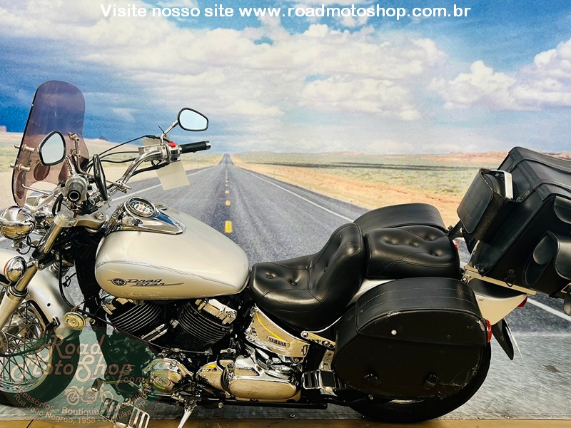 Yamaha Drag Star Xvs Prata Km Placa A Road Motoshop