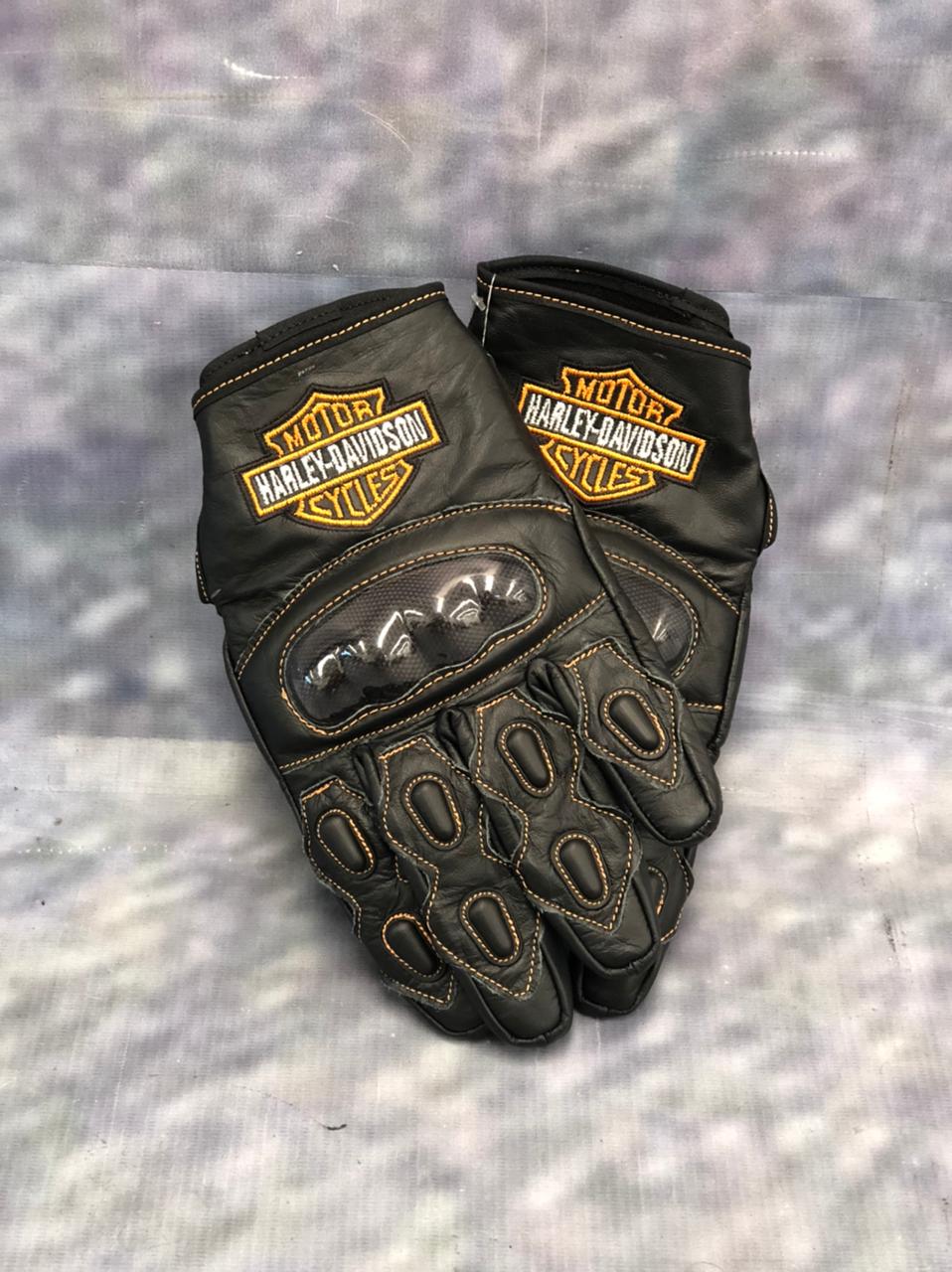 Luva Harley Davidson COURO C/ PROTEÇÃO - Road Motoshop comprar Luvas ...