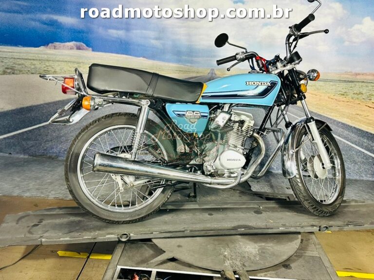 CG 125 azul 1980 8008