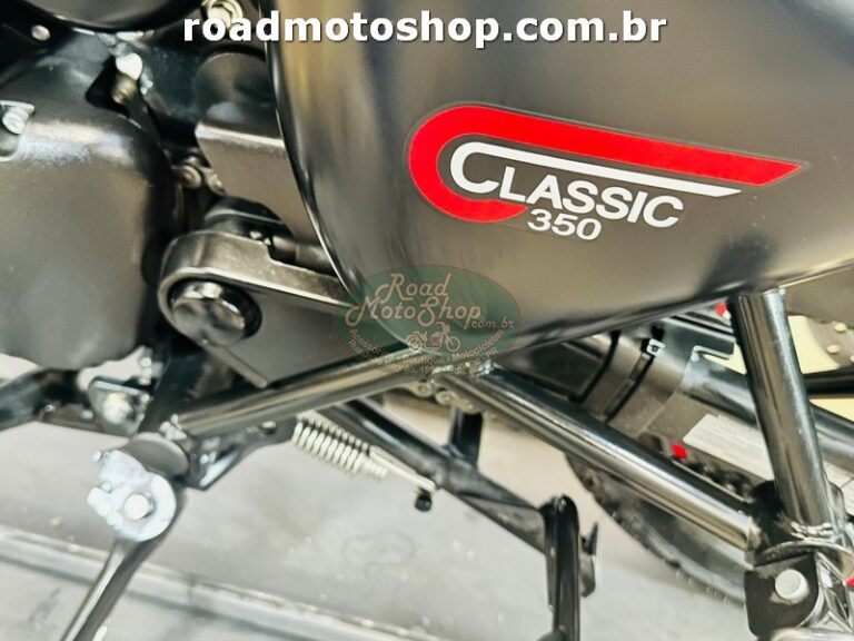 Classic 350 2025 Preta1
