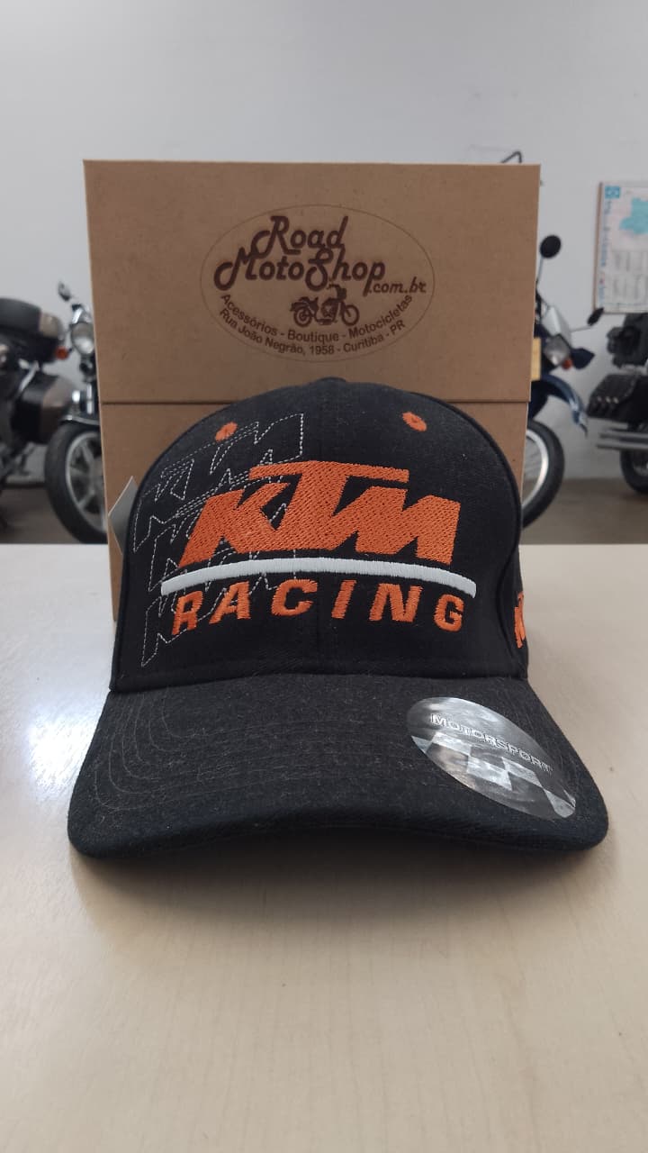 BONÉ KTM RACING PRETO